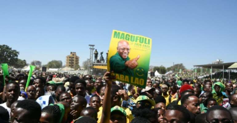 President John Magufuli intially inspired with a crackdown on corruption but has since taken an authoritarian turn. By ERICKY BONIPHACE (AFP/File)