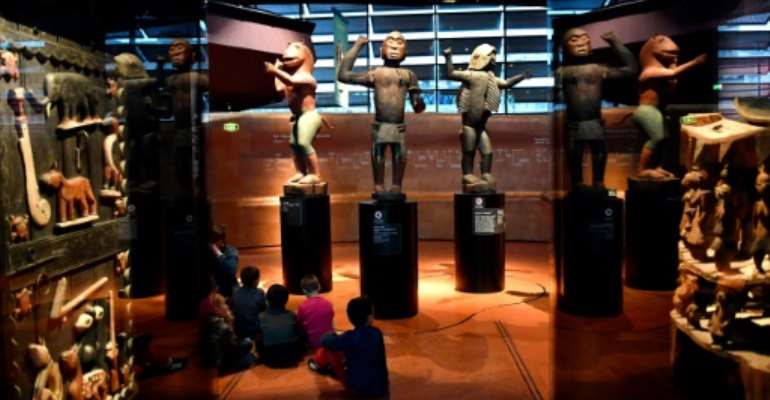 President Macron pledged last year to hand back 26 artefacts