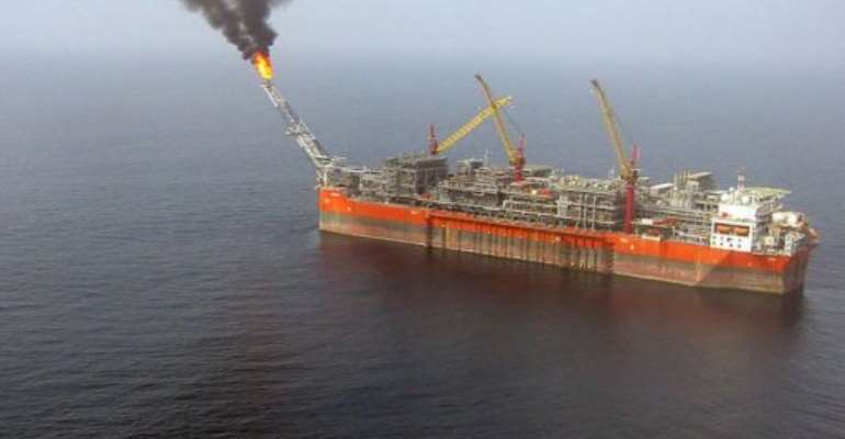 The FPSO (Floating, Production, Storage and Offloading) Bonga unit. By Jacques Lhuillery (AFP/File)
