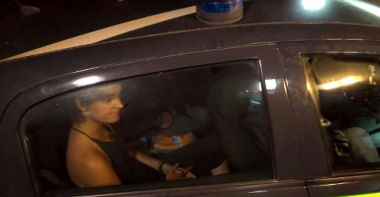 Sea-Watch 3 captain Carola Rackete was arrested by Italian police after docking in Lampedusa. By Anaelle LE BOUEDEC (LOCALTEAM/AFP/File)