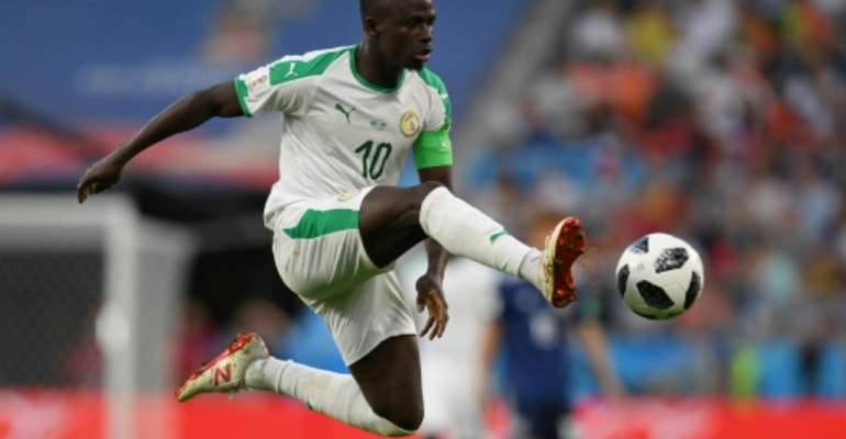 Senegal forward Sadio Mane in action against Japan. By JORGE GUERRERO (AFP)