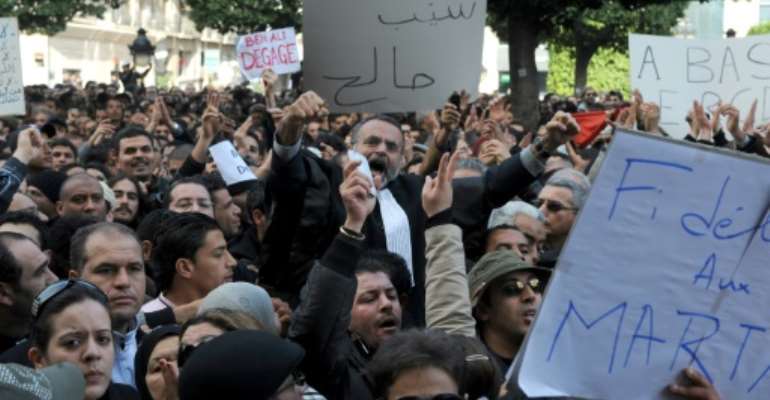 Set up three years after the 2011 uprising that ousted dictator Zine El Abidine Ben Ali (pictured), the Truth and Dignity Commission was created to probe human rights violations an dmake recommendations for Tunisia on its path to democracy. By Fethi Belaid (AFP/File)