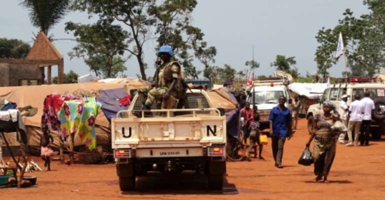 Several rebel groups and militias are fighting for control of Bria. By SABER JENDOUBI (AFP/File)
