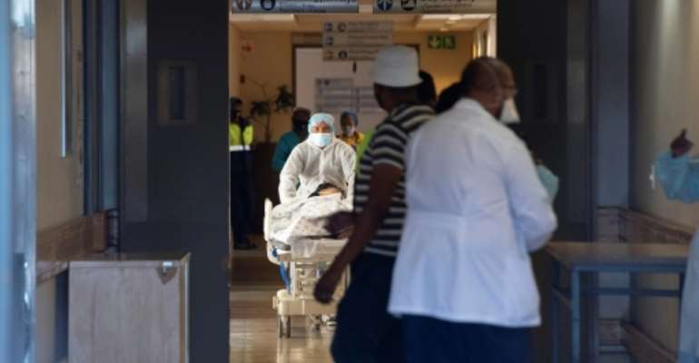 South Africa has recorded more cases than any other country on the continent and has also suffered more deaths. By RODGER BOSCH (AFP/File)