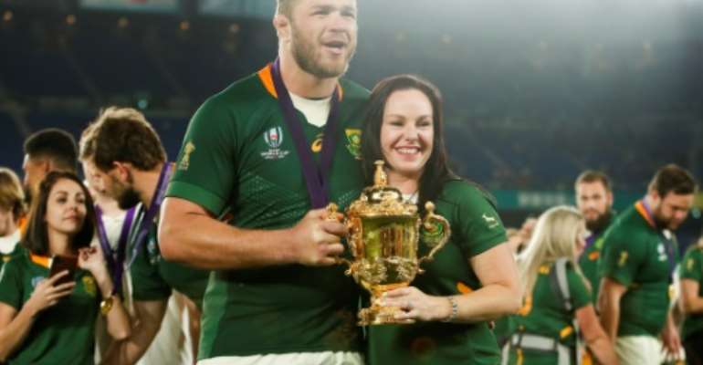 South Africa's number eight Duane Vermeulen said the team is about much more than brawn. By Odd ANDERSEN (AFP)
