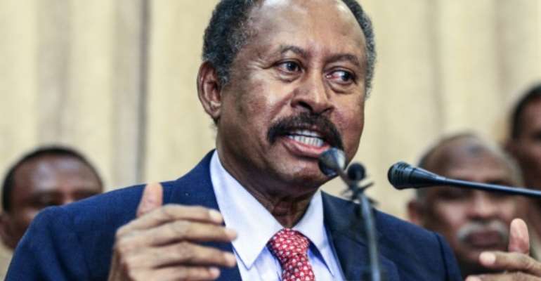 Sudan's new Prime Minister Abdalla Hamdok faces myriad challenges including an economic crisis. By Ebrahim HAMID (AFP/File)
