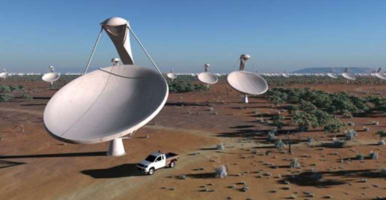 SAFRICA-SCIENCE-SPACE-RESEARCH-TELESCOPE. By - (AFP/File)