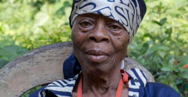 Survivor: Odile Mbouma says she saw dozens of people slaughtered by French troops who were hunting for Cameroonian independence fighters. By - (AFP)