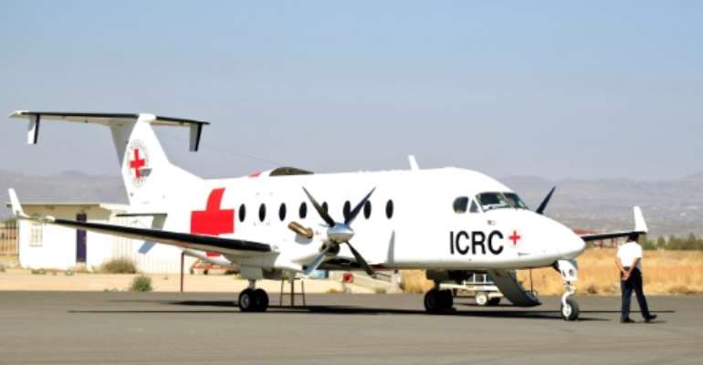 The 71 people withdrawn from Yemen represent more than half of the ICRC's international staff in the country. By MOHAMMED HUWAIS (AFP)