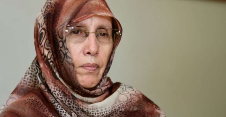 The Association of Women Heads of Family (AFCF), whose president is Aminetou El Moctar, is spearheading the struggle for change in Mauritania. By SEYLLOU (AFP)