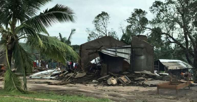 The district of Macomia bore the brunt of the storm (World Food Programme photo). By Nour Hemici (WFP/AFP)