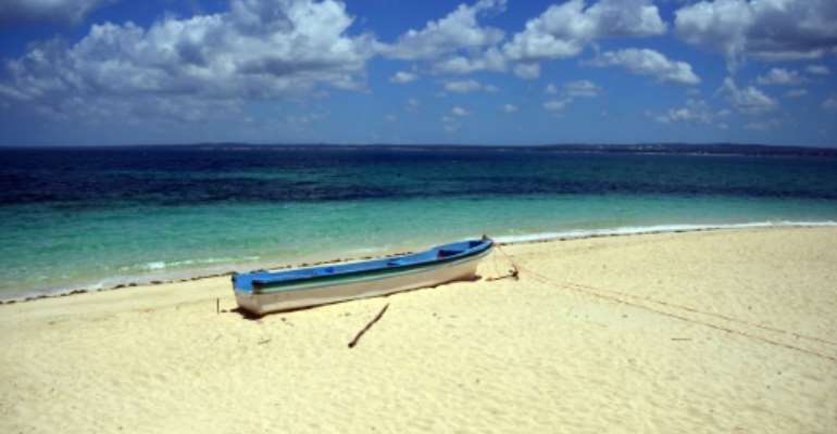 The incident occurred off Pemba Island, a popular honeymoon destination part of Tanzania's Zanzibar Archipelago. By GABRIEL BOUYS (AFP)