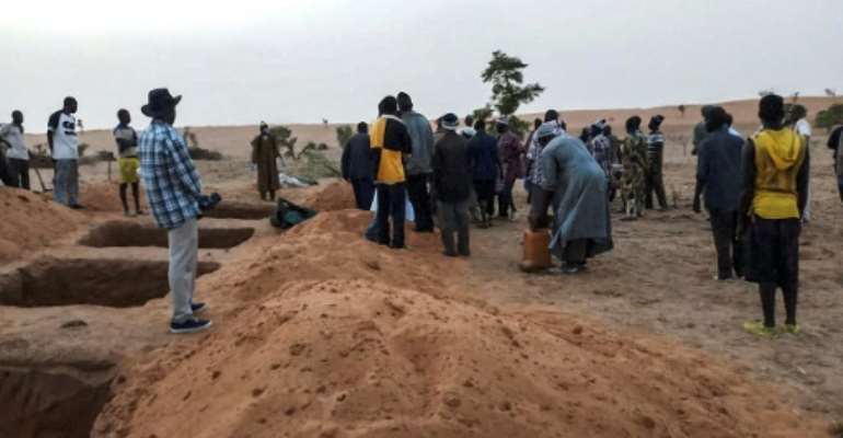 The Mali attack follows one earlier this month on another Dogon village that left 35 people dead. By STRINGER (AFP)