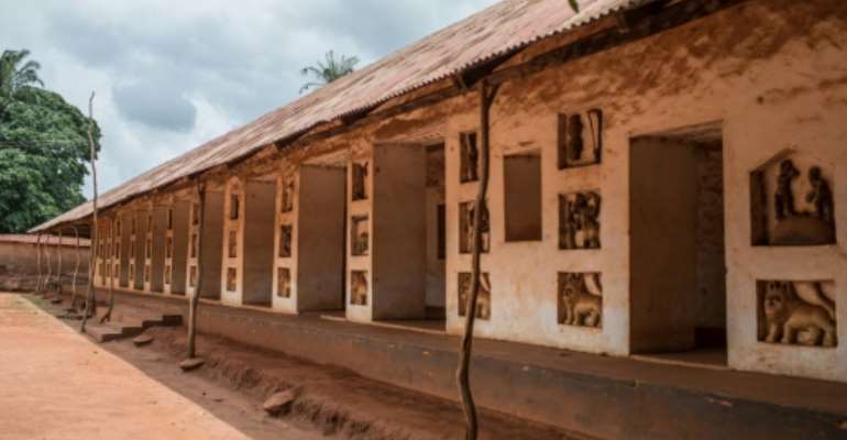 The palace dates to the Kingdom of Dahomey which reached its peak in the 18th and 19th centuries before conquest by Paris in the 1890s ended its rule. By Yanick Folly (AFP)