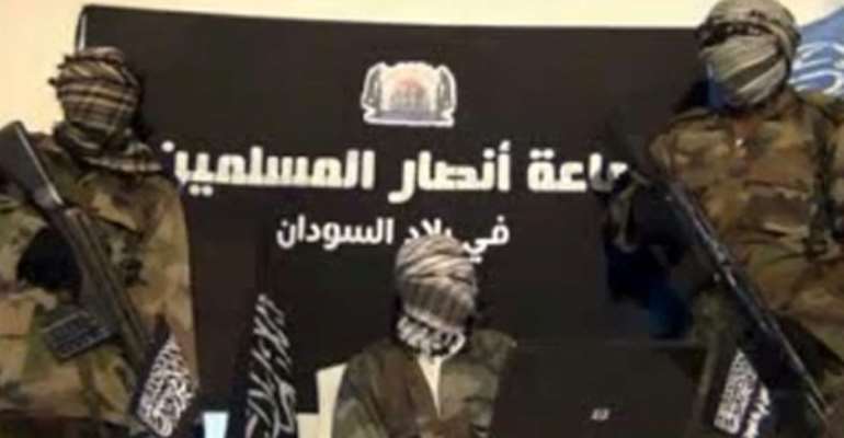 The radical Islamist group Ansaru was formed as a Boko Haram splinter group in 2012. By (JAMA'TU ANSARUL MUSLIMINA FI BIL/AFP)