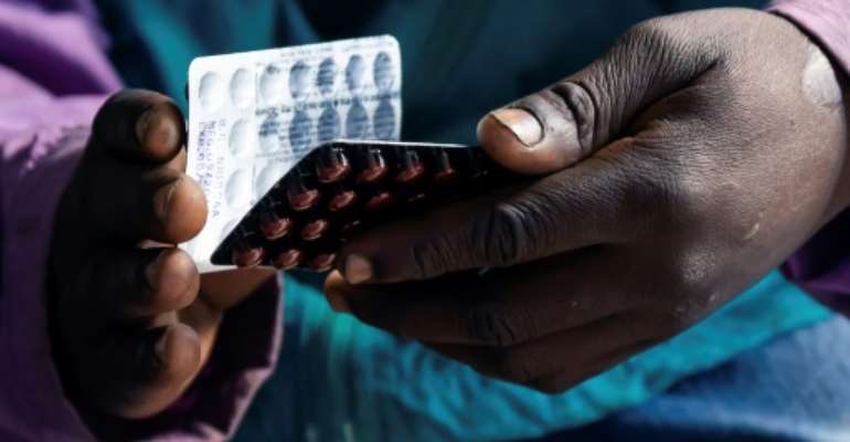 The Rutsanana Polyclinic is one of 10 pilot clinics in Harare offering free treatment for HIV, tuberculosis and diabetes. By Jekesai NJIKIZANA (AFP)