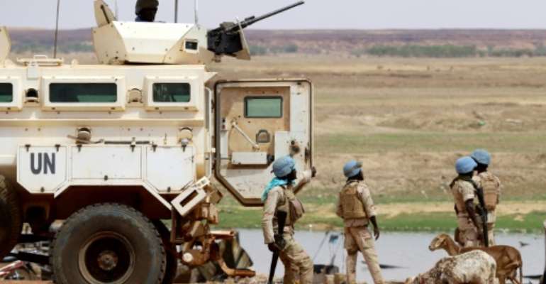 The UN force in Mali is one of the biggest peacekeeping operations in the world - it has also suffered more fatalities than any other Blue Helmet mission. By Souleymane Ag Anara (AFP)