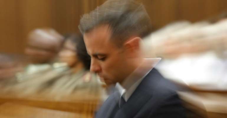 The world was rivetted by the Pistorius trial -- a case that combined a disabled sporting hero, a blonde model and a bloody night-time killing. Prosecutors are now appealing against Pistorius' six-year term, saying it was too lenient for a murder conviction. By Kim LUDBROOK (POOL/AFP)