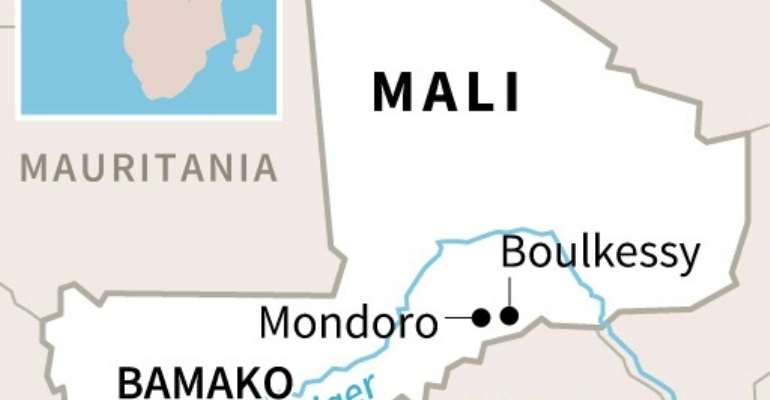 Thee suspected jihadist raids took place at Boulkessy and Mondoro, near Mali's border with Burkina Faso. By (AFP/File)