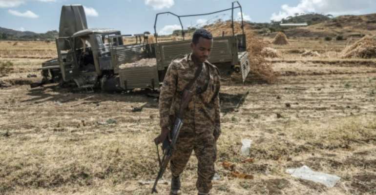 Thousands have died in the fighting in Ethiopia's northern Tigray region. By EDUARDO SOTERAS (AFP/File)