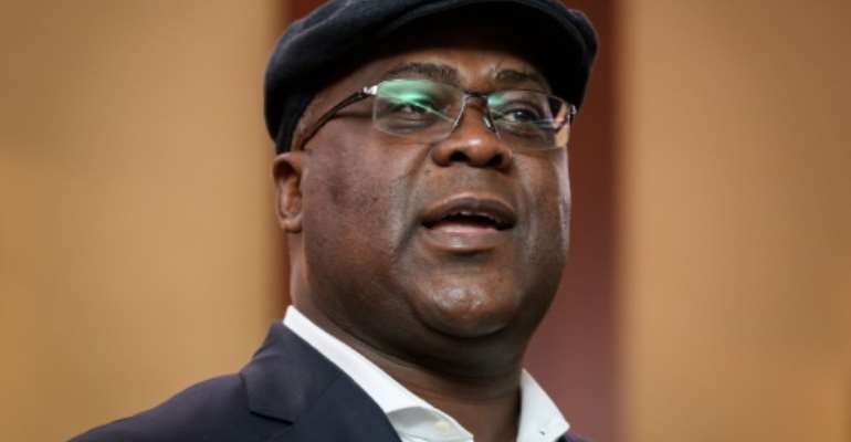 Tshisekedi vowed to deploy teams of observers to combat election fraud in the December 23 vote. By Fabrice COFFRINI (AFP)