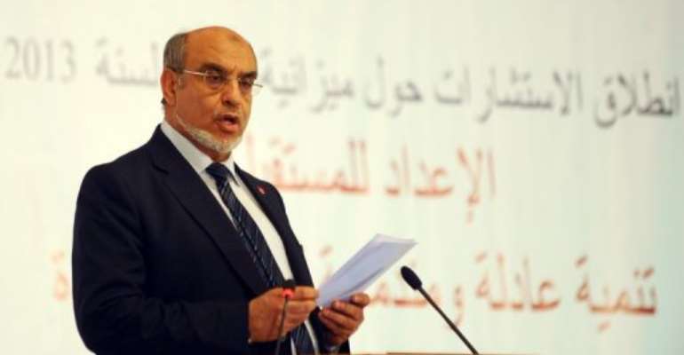 Tunisian Prime Minister Hamadi Jebali. By Fethi Belaid (AFP/File)
