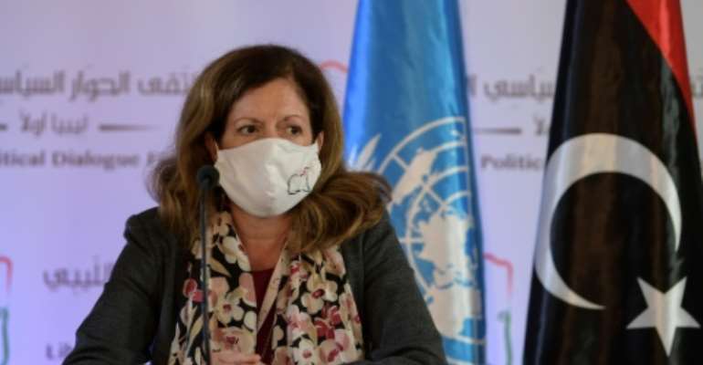 UN acting envoy to Libya Stephanie Williams says Libya talks underway in Tunisia are