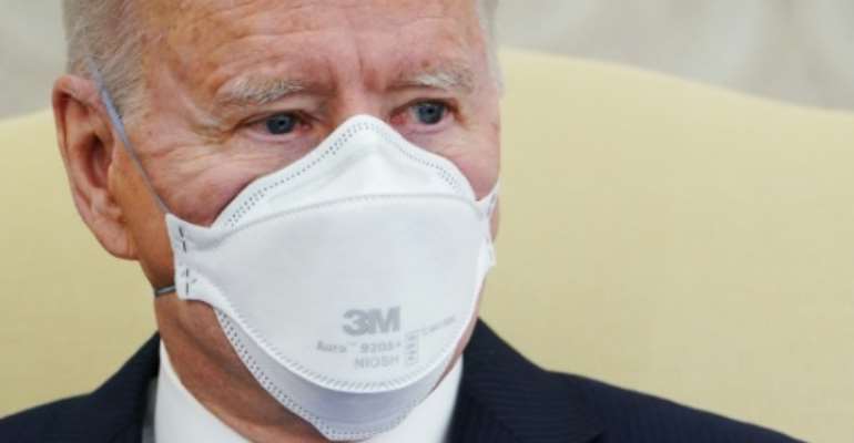 US President Joe Biden will commemorate half a million deaths from Covid-19 in the United States. By MANDEL NGAN (AFP/File)
