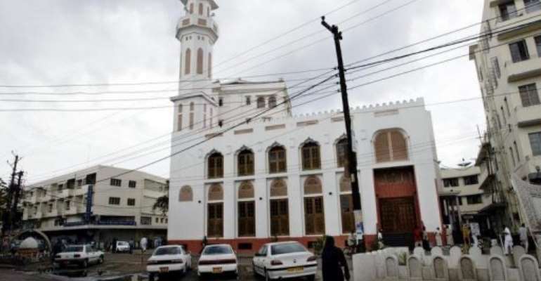 A mosque in Mombasa, where the US has suspended all government travel until July 1. By Marco Longari (AFP/File)