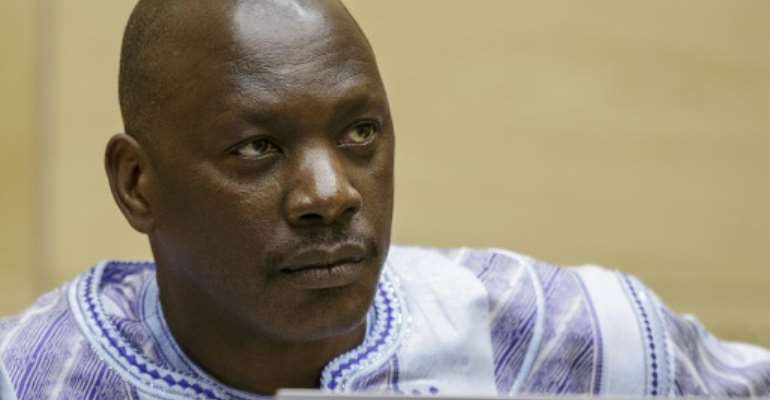 War crimes judges will rule how much Thomas Lubanga must pay in compensation to the boys and girls he abducted to fight in his Union of Congolese Patriots. By MICHAEL KOOREN (POOL/AFP/File)
