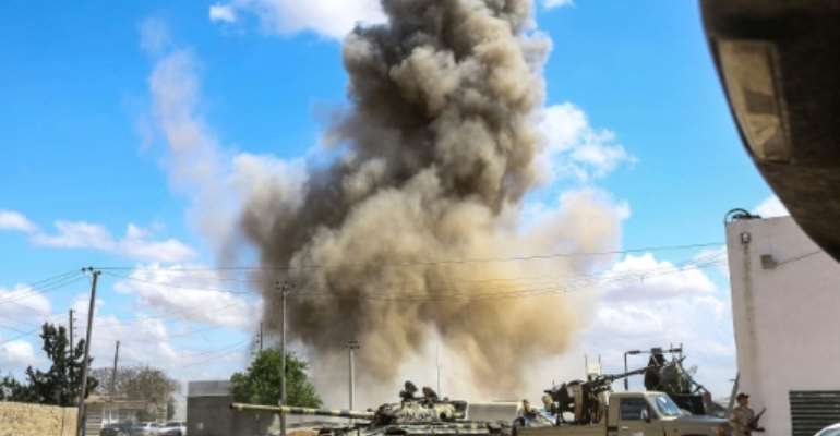 Western powers are keen to stabilise Libya following years of turbulence since the 2011 killing of Moamer Kadhafi. By Mahmud TURKIA (AFP/File)