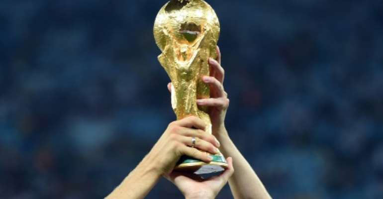 Will North America or Morocco win the chance to host the 2026 World Cup. By Patrik STOLLARZ (AFP/File)