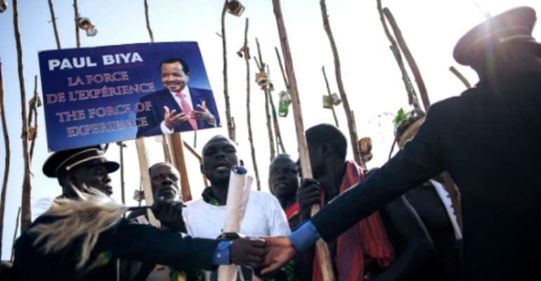 With more than 1.2 million of Cameroon's 6.6 million voters, the far north is the country's most populous yet poorest region -- a strategic target in this weekend's vote. By ALEXIS HUGUET (AFP)