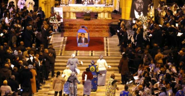 Congo opposition leader's funeral in limbo amid rumpus