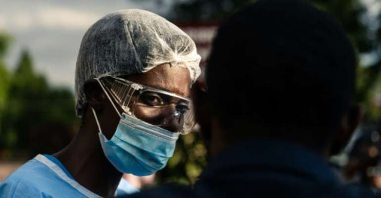 Zimbabwe's cash-strapped health system is being strained to the limit by the Covid pandemic. By Jekesai NJIKIZANA (AFP)