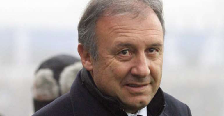 Japan coach Alberto Zaccheroni