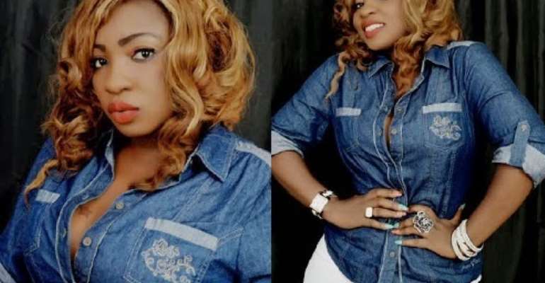 Quit Show Business and Marry me- Nollywood actress Anita Joseph fiance puts her on Hot Sit