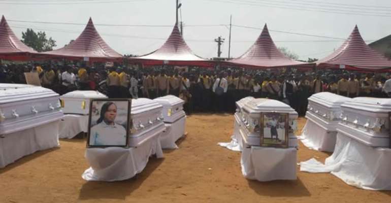 Mass burial for nine SDA members killed in Easter tragedy