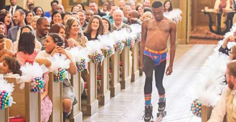 How HalfNaked Rollerskater Saved Wedding