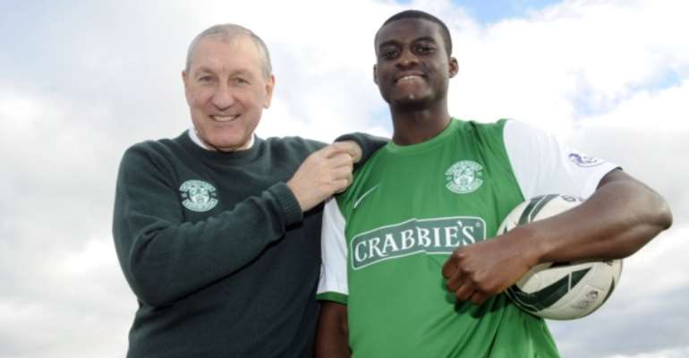 Daniel Boateng has joined Hibernian on loan