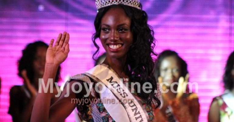 Hanniel Jamin crowned Miss Universe Ghana 2013