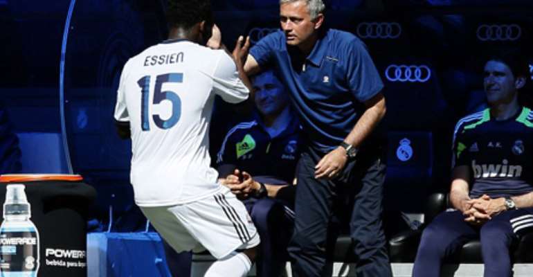 Essien and Mourinho