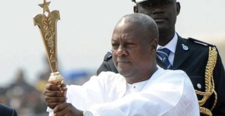 Prez Mahama Flexing Muscles: 'What God Has Blessed No Man Can Curse'