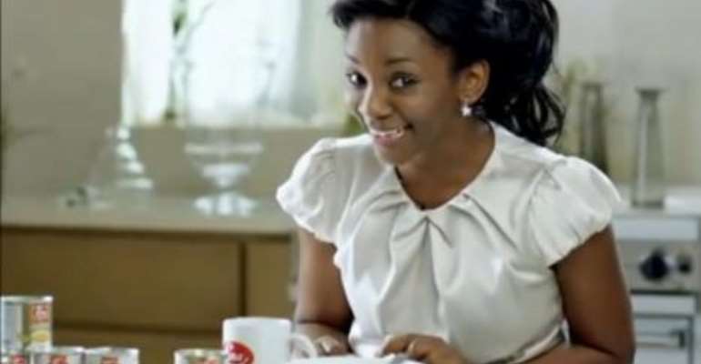 Genevieve Nnaji features in Luna Milk’s “Grow & Shine” TV, Print & Billboard Ad Campaign