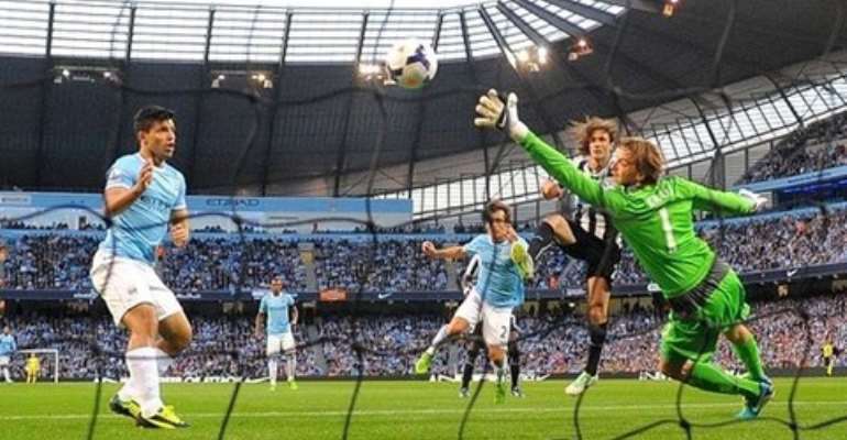 Man City thrash Newcastle 4-0