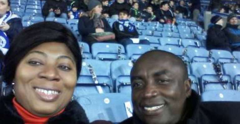 Photos: Kwabena Agyepong spotted at the King Power Stadium