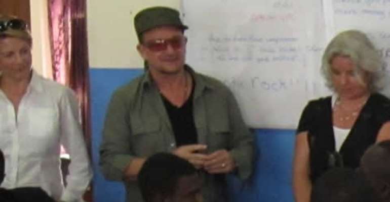 Bono is a transparency activist