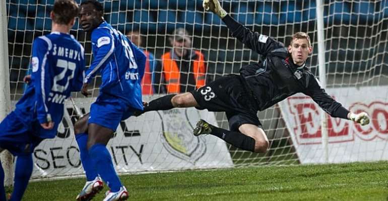 John Mensah still has some time to return to playing for FC Nitra