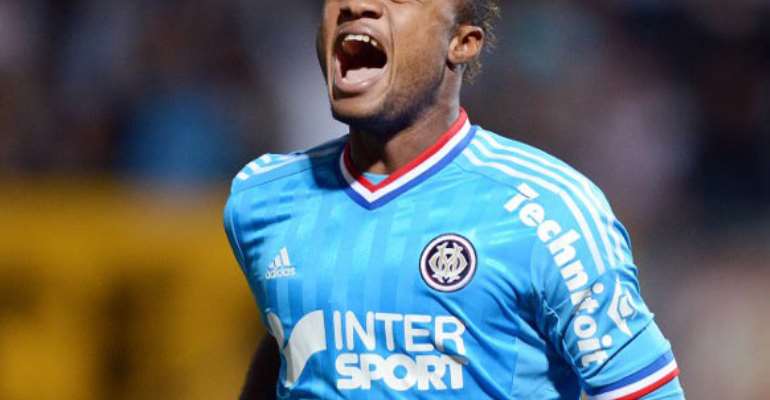 Jordan Ayew scored a consolation for Marseille