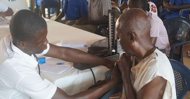 Malku Foundation Medical Outreach To Nsawam Prison